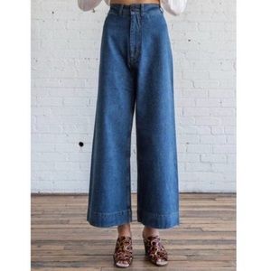 Creatures of Comfort Wide Leg Jeans